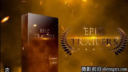AE/PR模板-20组文字标题宣传片头模板 AEJuice Epic Trailers