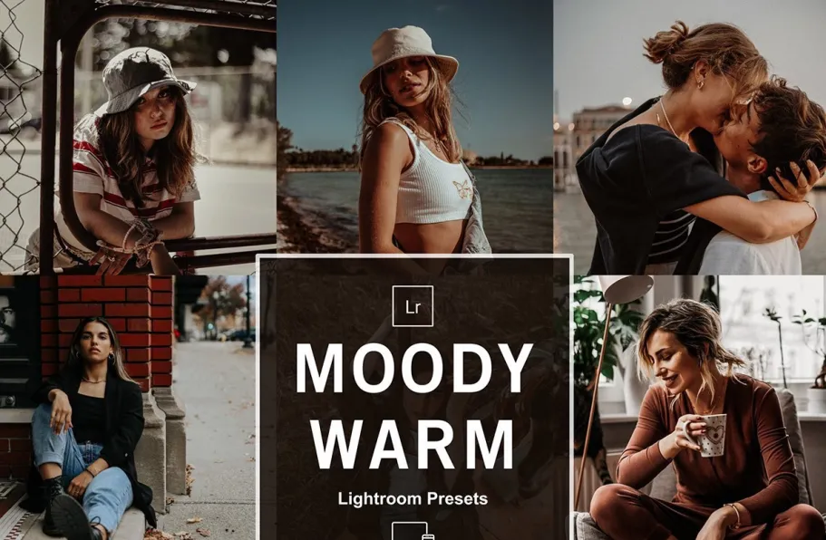 温暖情绪人像LR预设/手机预设 MePresets-Warm Lightroom Presets