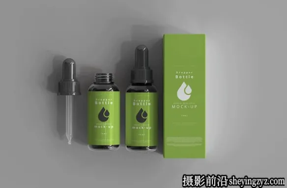 滴管瓶包装样机