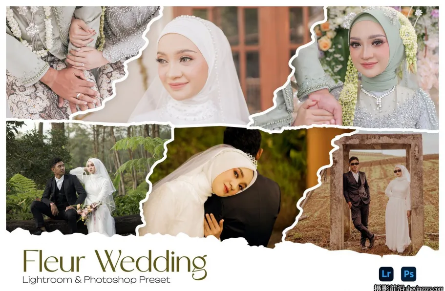 电影婚礼胶片人像Lr预设及手机版lr预设 Wedding Lightroom Presets