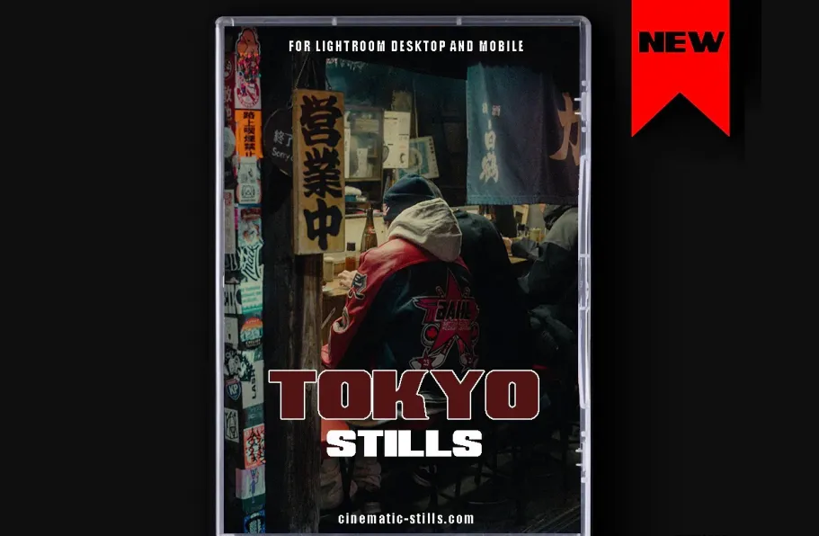 日系街头电影风格摄影调色LR预设 Cinematic Stills - TOKYO STILLS