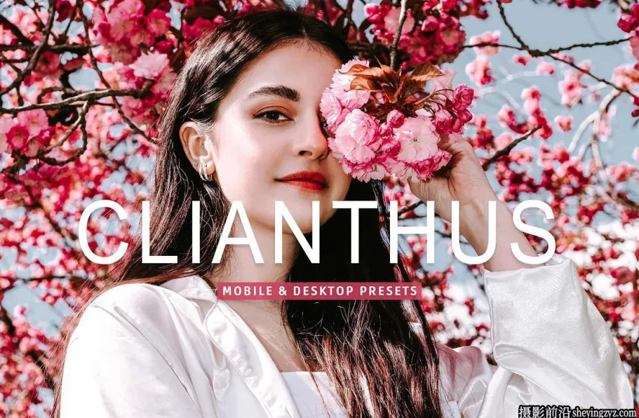 免费LR预设-明亮胶片人像调色LR预设 Clianthus Lightroom Presets