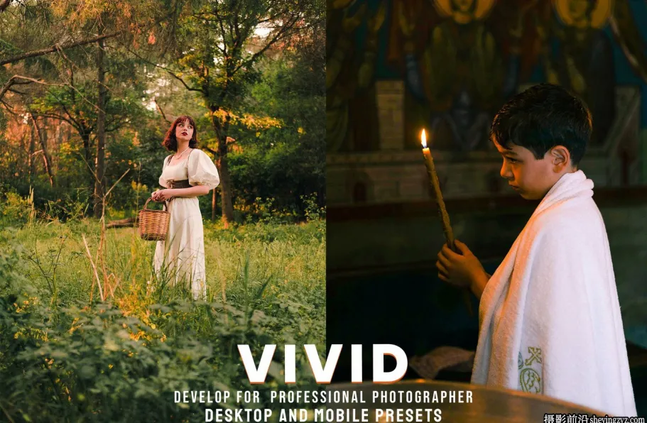 质感电影胶片色彩lr预设及手机lr预设 Vivid -Lightroom Presets
