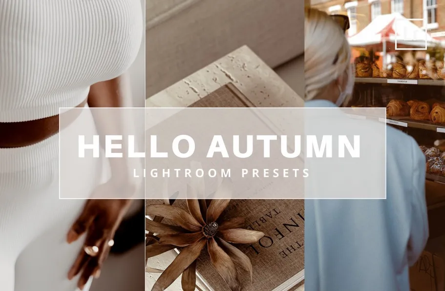 三套适用于秋季人像摄影LR预设 Hello Autumn -Lightroom Presets