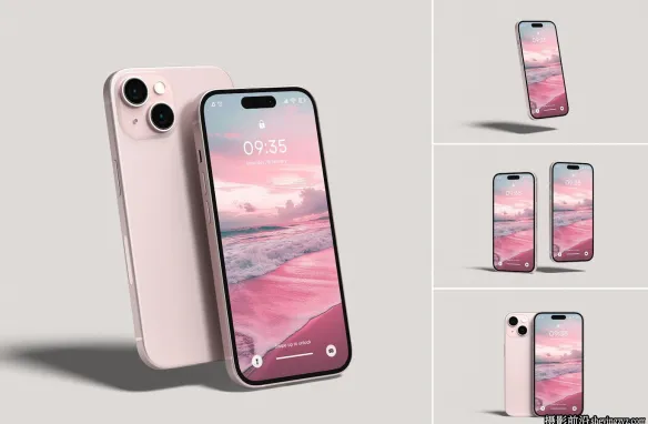 iPhone15手机样机,Iphone样机模型