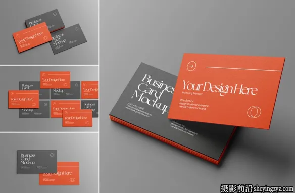 个性名片样机卡片样机VI样机