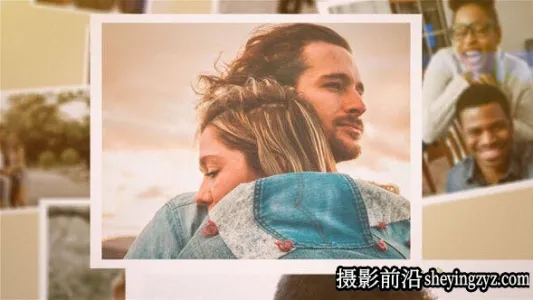 AE模板-空间照片相册展示片头模板 Emotional Photo Slideshow