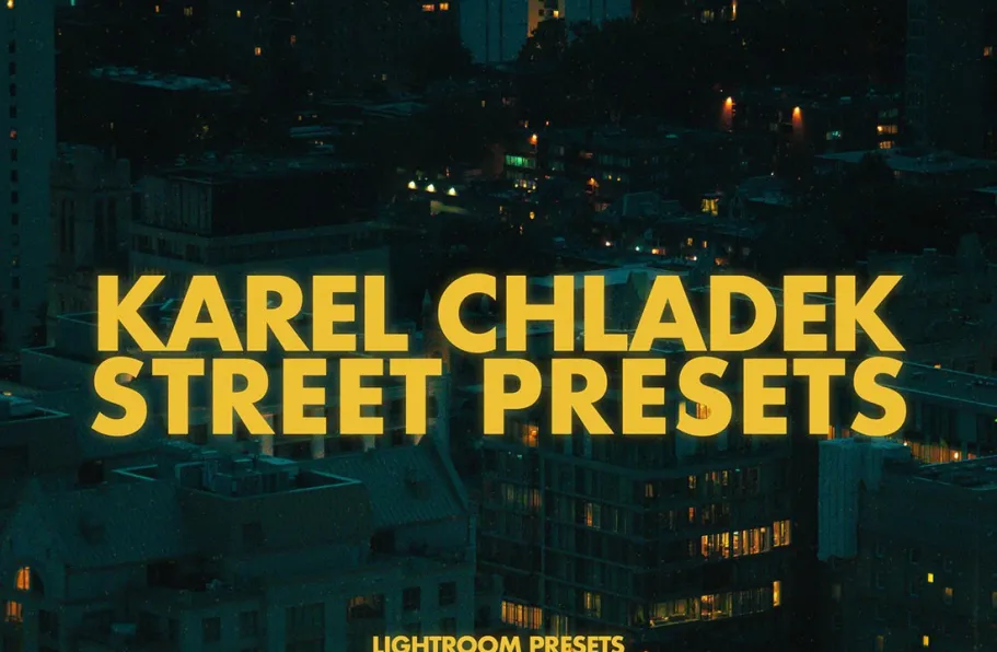 Karel Chladek质感电影街头迷幻夜景35MM胶片Lightroom预设第二卷