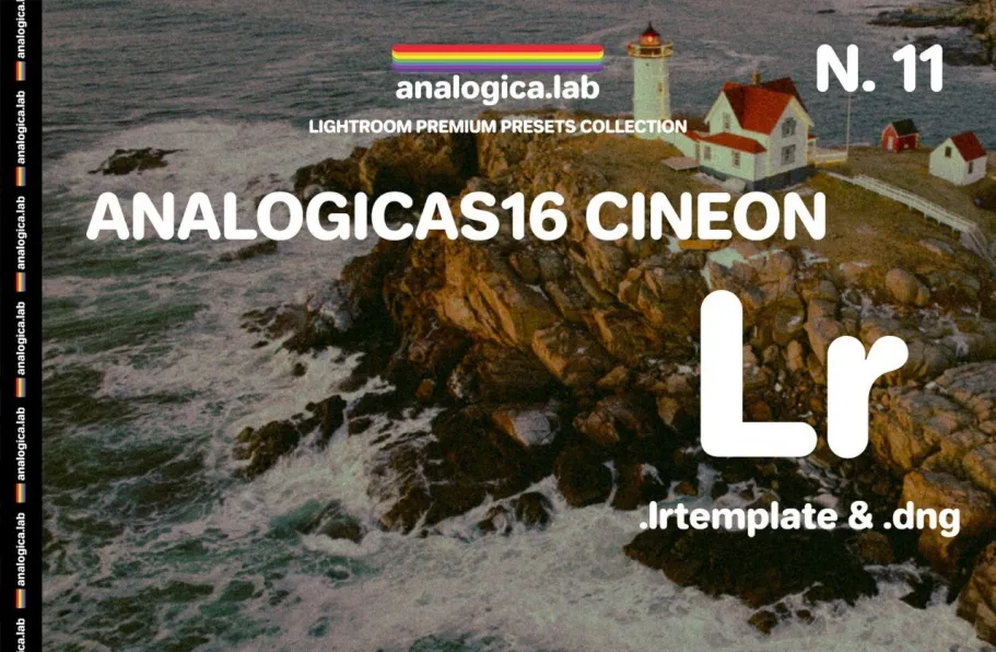 Analogica lab 16毫米胶片LR预设CINEON 16MM Film Lightroom Preset