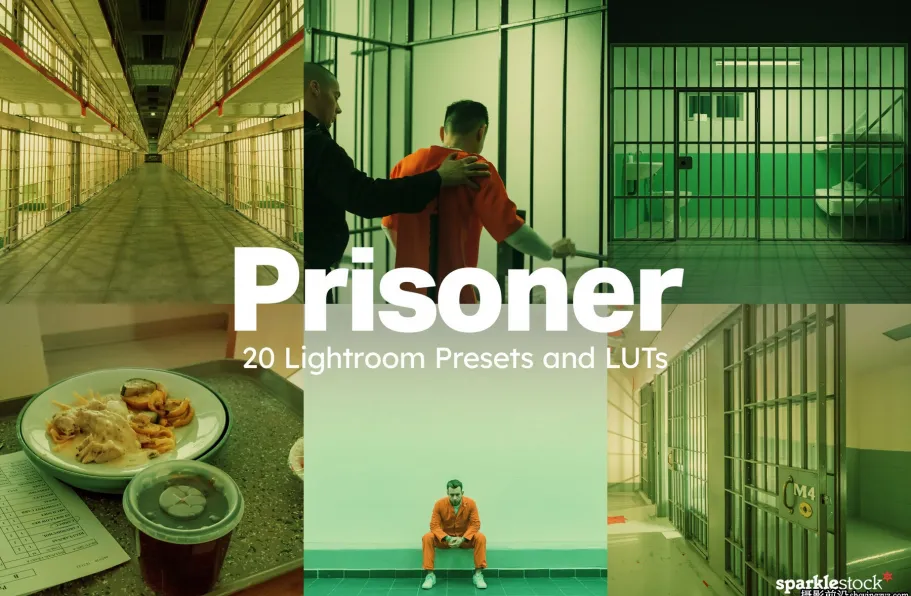 AI自适应监狱电影调色LR预设 Prisoner LUTs & Lightroom Presets