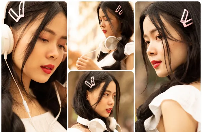 校园唯美少女写真摄影RAW原图素材18张