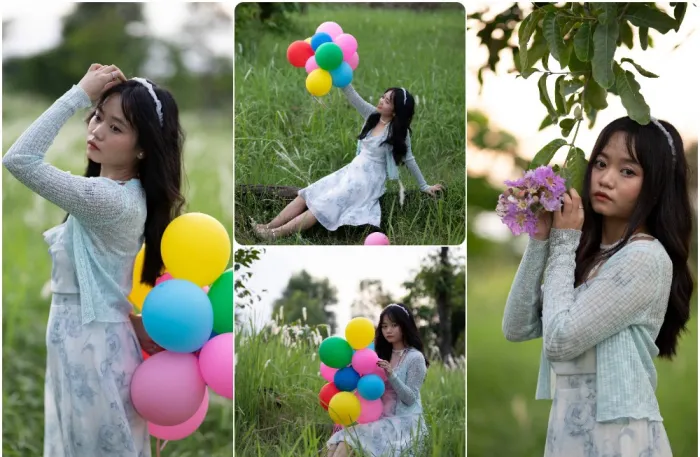 清新美女人像摄影RAW原图素材.人像调色练习23张