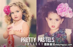 售价75美金欧美漂亮儿童粉彩Lightroom预设合集(Pretty Pastels)