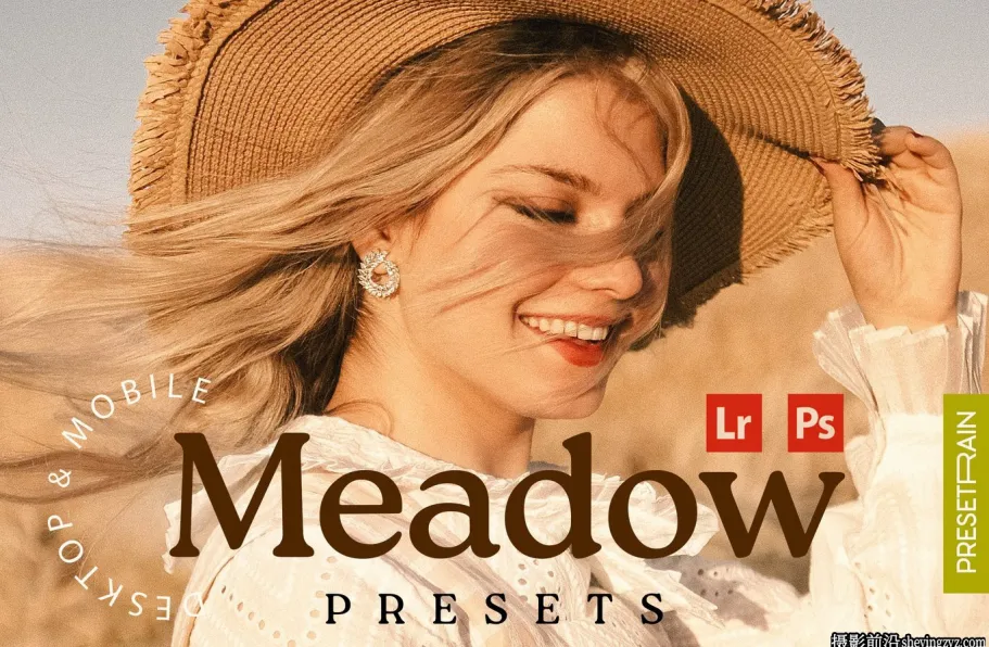 牧场旅拍梦幻温暖胶片人像lr预设 Meadow Lightroom Presets