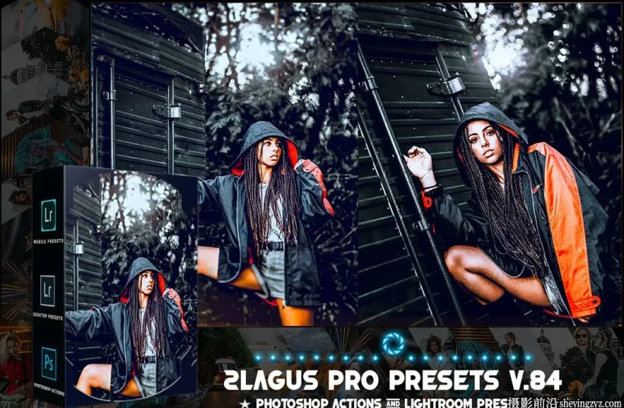 免费LR预设-黑金人像后期调色Lightroom预设 PRO Presets - V 89