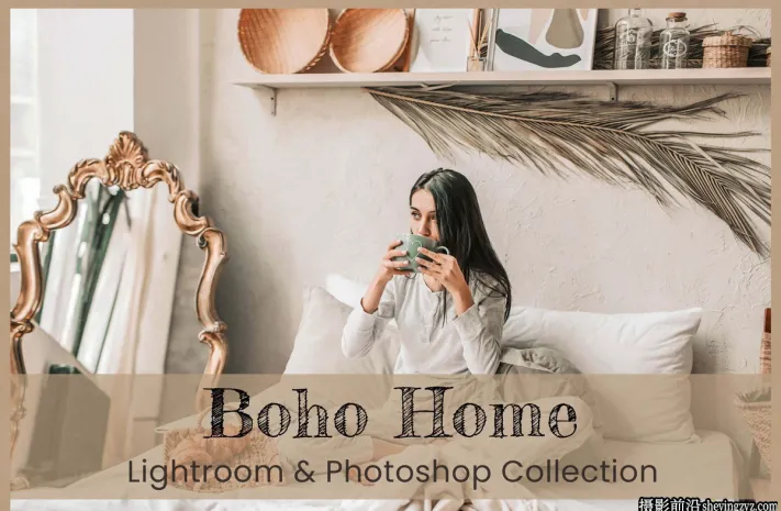 波西米亚风家庭人像lr预设/LUT预设 Boho Lightroom Presets LUTs