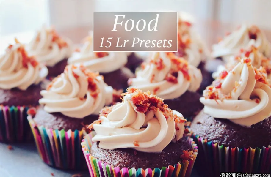 15种美食摄影后期调色免费Lightroom预设 Food Lightroom Presets