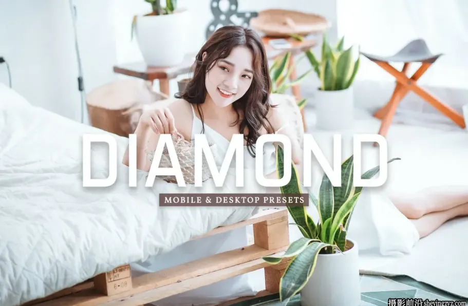 清新通透人像调色LR预设手机调色滤镜 Diamond Lightroom Presets