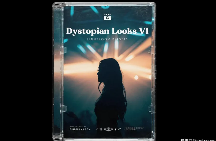 黑暗电影反乌托邦Lightroom预设 Cinegrams - Dystopian Looks V1