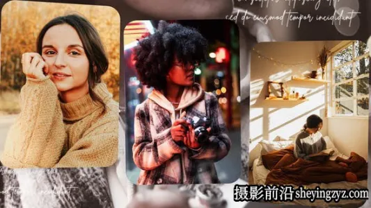 AE模板-照片相册展示片头模板- Memorial Photo Slideshow