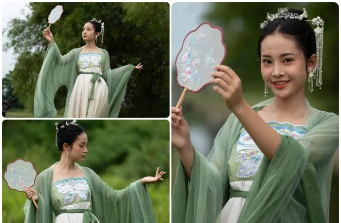 13张尼康古风美女人像摄影RAW原图,修图练习RAW素材