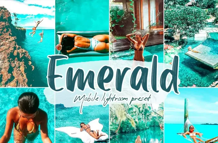旅拍写真人像调色免费Lightroom预设 Emerald Lightroom Presets