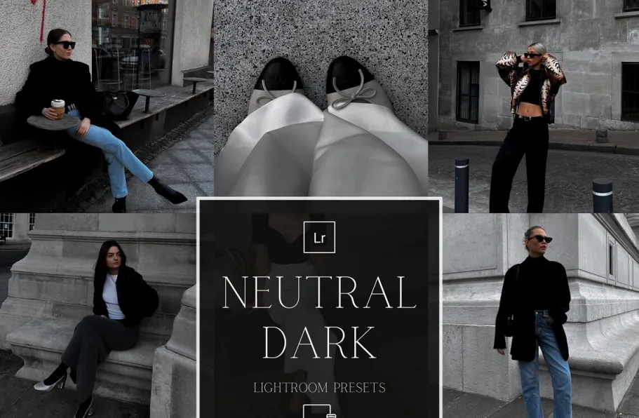 中性质感电影人像lr预设及手机lr预设 Neutral Lightroom Presets
