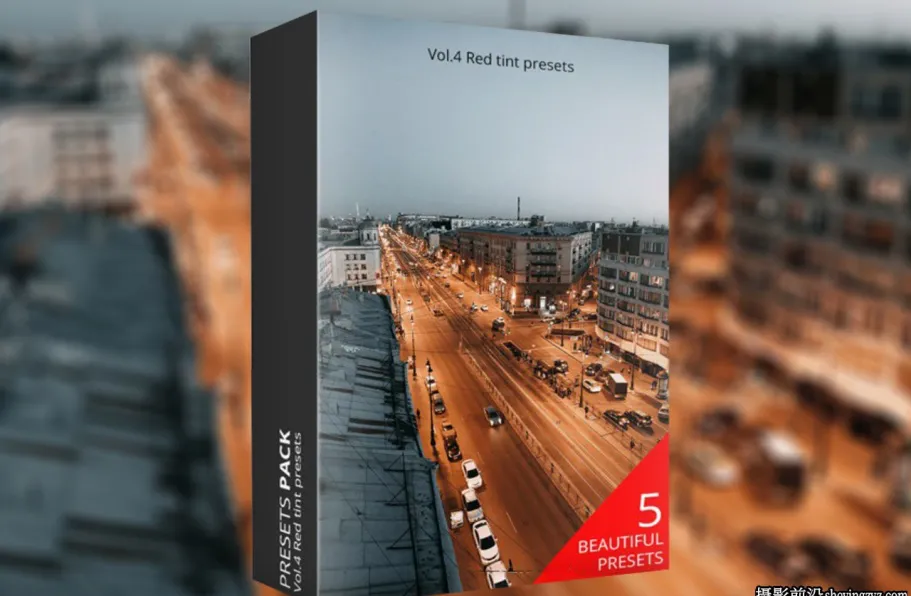 红外黑金胶片LR预设 PAVEL VOZMISCHEV Vol4 Red Tint Presets