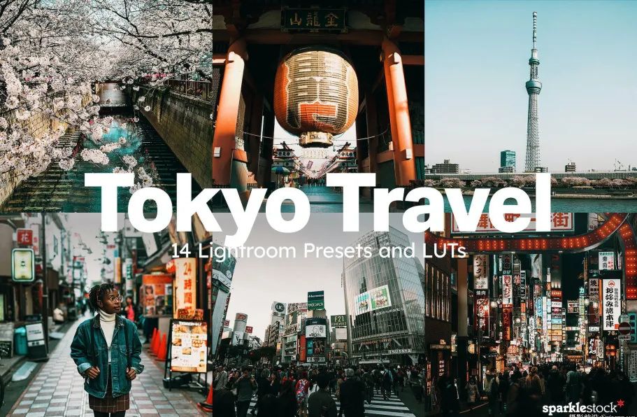 AI自适应日本旅拍日系胶片AI人工智能lr预设手机lr预设及电影LUT预设