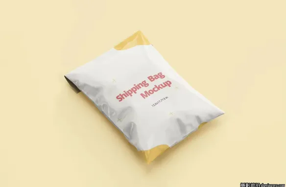 塑料快递包装袋设计样机