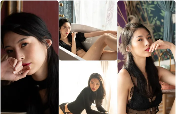 浴室私房美女人像摄影RAW原图练习素材62张